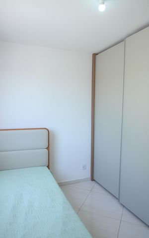 Apartamento à venda com 58m², 2 quartos e 1 vagaQuarto 1