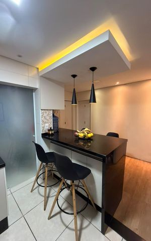 Apartamento à venda com 57m², 2 quartos e 1 vagaCozinha
