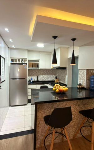 Apartamento à venda com 57m², 2 quartos e 1 vagaCozinha