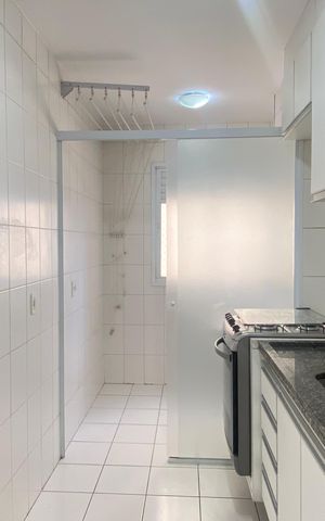 Apartamento para alugar com 54m², 2 quartos e 1 vaga Apartamento para alugar com 54m², 2 quartos e 1 vagaCozinha - Área de Serviço