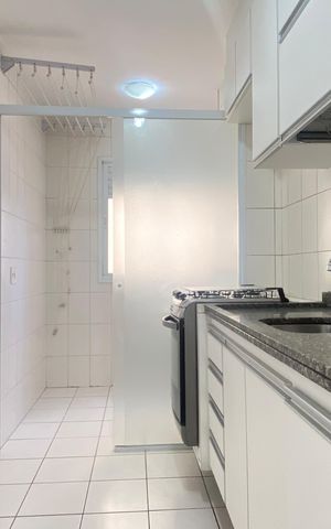 Apartamento para alugar com 54m², 2 quartos e 1 vaga Apartamento para alugar com 54m², 2 quartos e 1 vagaCozinha - Área de Serviço