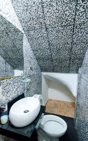 Casa de condomínio à venda com 73m², 2 quartos e 1 vagaLavabo