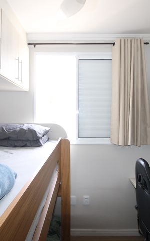 Apartamento à venda com 43m², 2 quartos e 1 vagaQuarto 1