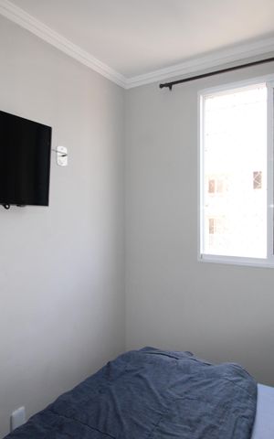 Apartamento à venda com 43m², 2 quartos e 1 vagaQuarto 2