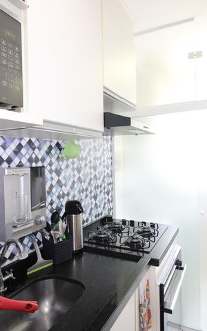 Apartamento à venda com 43m², 2 quartos e 1 vagaCozinha