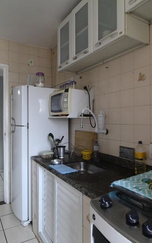 Apartamento à venda com 45m², 2 quartos e 1 vagaCozinha