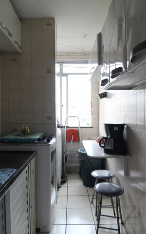 Apartamento à venda com 45m², 2 quartos e 1 vagaCozinha