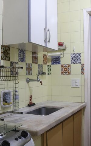 Apartamento para alugar com 47m², 1 quarto e 1 vagaCozinha e Área de Serviço