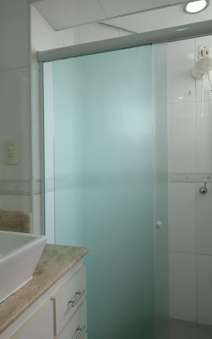 Apartamento à venda com 98m², 3 quartos e 3 vagasBanheiro da Suíte