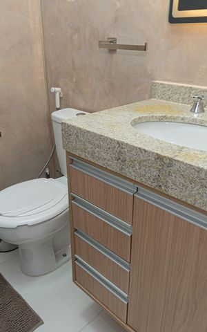 Studio para alugar com 24m², 1 quarto e sem vaga Studio para alugar com 24m², 1 quarto e sem vagaBanheiro