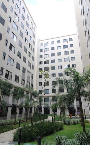 Apartamento para alugar com 34m², 2 quartos e 1 vagaÁrea comum