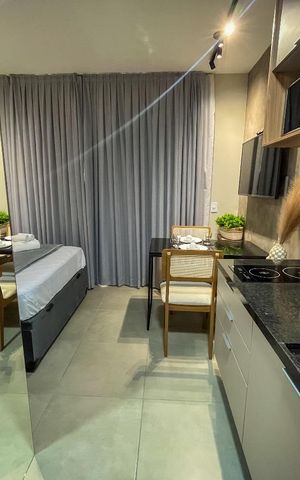 Studio à venda com 24m², 1 quarto e sem vaga Studio à venda com 24m², 1 quarto e sem vagaStudio