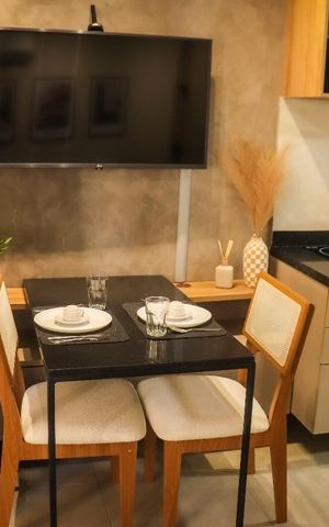 Studio à venda com 24m², 1 quarto e sem vaga Studio à venda com 24m², 1 quarto e sem vagaStudio