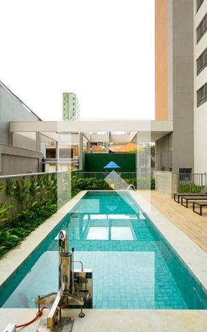 Studio para alugar com 25m², 1 quarto e sem vaga Studio para alugar com 25m², 1 quarto e sem vagaPiscina adulto