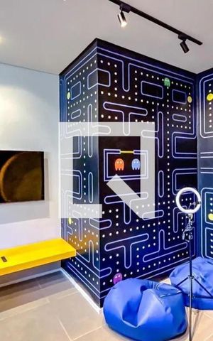 Studio para alugar com 25m², 1 quarto e sem vaga Studio para alugar com 25m², 1 quarto e sem vagaSalão de jogos