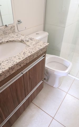 Apartamento para alugar com 62m², 3 quartos e 1 vagaBanheiro Social