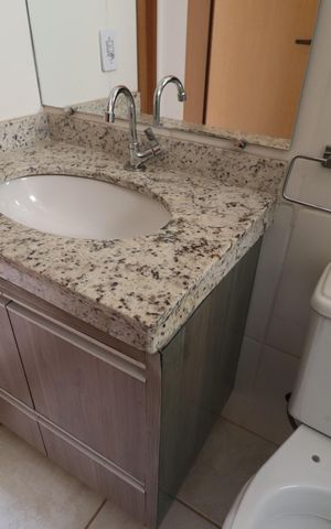 Apartamento para alugar com 62m², 3 quartos e 1 vagaBanheiro Social