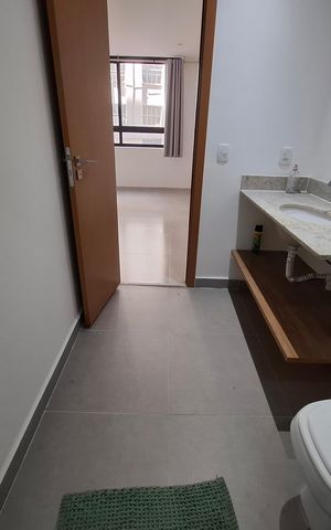 Studio à venda com 38m², 1 quarto e sem vaga