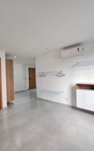 Studio à venda com 38m², 1 quarto e sem vaga