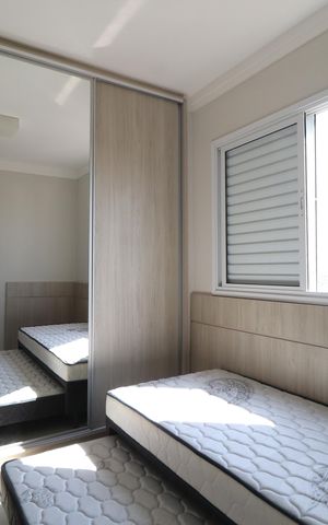 Apartamento para alugar com 58m², 2 quartos e 2 vagasQuarto 1