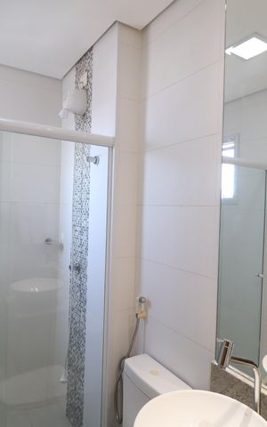 Apartamento para alugar com 58m², 2 quartos e 2 vagasBanheiro Social