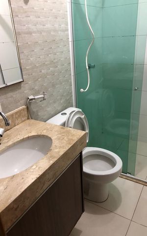Apartamento para alugar com 79m², 3 quartos e 1 vaga Apartamento para alugar com 79m², 3 quartos e 1 vagaBanheiro