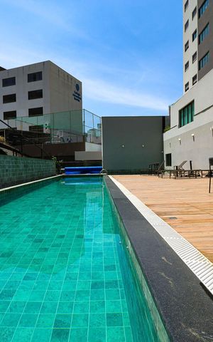 Apartamento para alugar com 108m², 3 quartos e 2 vagasÁrea comum - Piscina