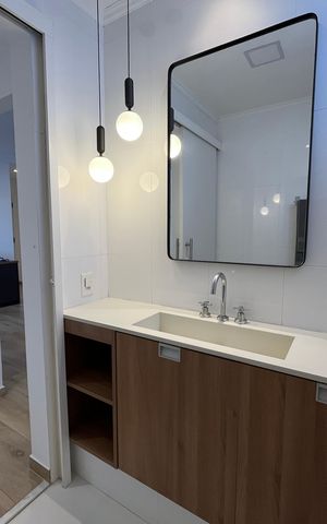 Apartamento para alugar com 56m², 1 quarto e 1 vagaBanheiro
