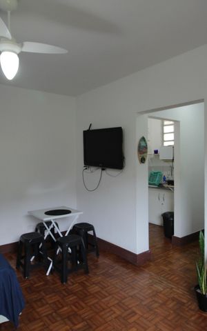 Studio para alugar com 40m², 1 quarto e sem vagaSala/Quarto