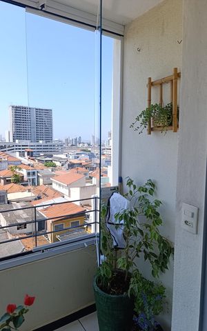 Apartamento à venda com 66m², 2 quartos e 1 vaga Apartamento à venda com 66m², 2 quartos e 1 vagaVaranda da sala