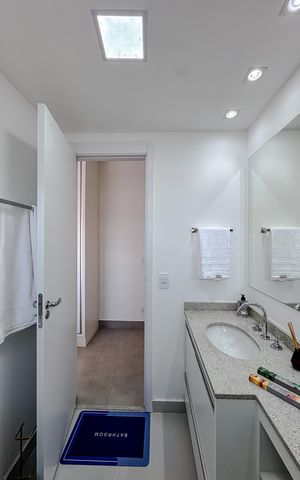 Apartamento para alugar com 90m², 3 quartos e 1 vaga Apartamento para alugar com 90m², 3 quartos e 1 vagaBanheiro 1