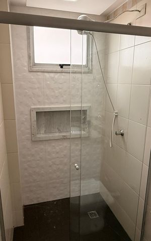 Apartamento para alugar com 107m², 3 quartos e 2 vagasBanheiro da Suíte 2
