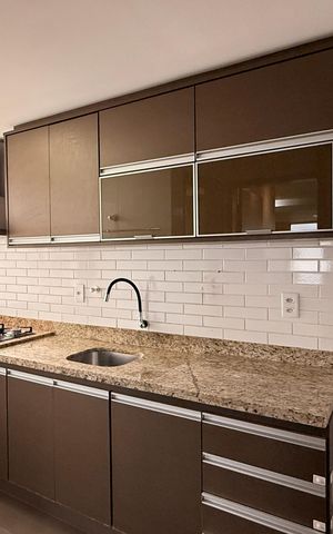 Apartamento para alugar com 107m², 3 quartos e 2 vagasCozinha