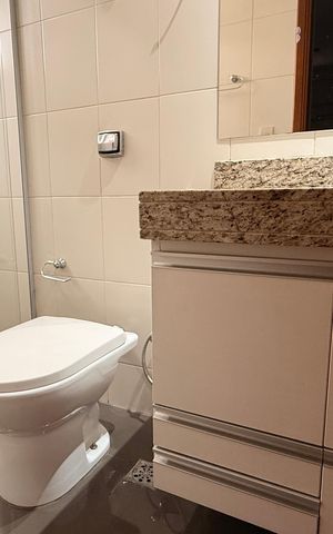 Apartamento para alugar com 107m², 3 quartos e 2 vagasBanheiro da Suíte 2