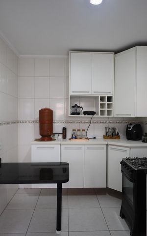 Apartamento para alugar com 58m², 2 quartos e 1 vagaCozinha e Área de Serviço