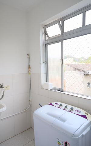 Apartamento para alugar com 58m², 2 quartos e 1 vagaCozinha e Área de Serviço
