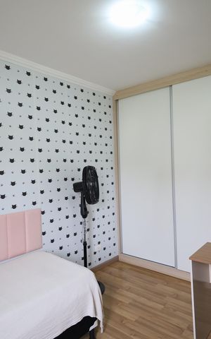 Apartamento para alugar com 58m², 2 quartos e 1 vagaQuarto 2