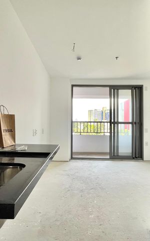 Studio à venda com 25m², 1 quarto e sem vaga Studio à venda com 25m², 1 quarto e sem vagaCozinha