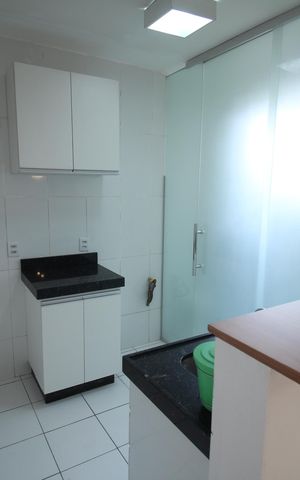 Apartamento para alugar com 48m², 2 quartos e 1 vagaCozinha e Área de Serviço