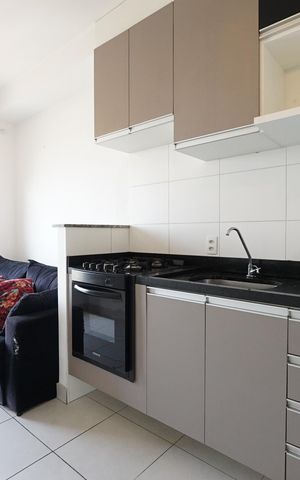Studio para alugar com 29m², 1 quarto e sem vagaCozinha