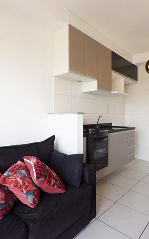 Studio para alugar com 29m², 1 quarto e sem vagaSala