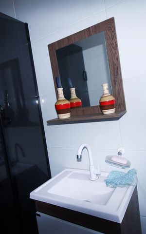 Apartamento à venda com 105m², 2 quartos e 1 vagaBanheiro de serviço