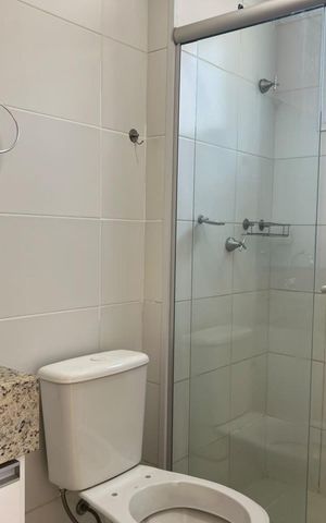 Apartamento para alugar com 60m², 1 quarto e sem vaga Apartamento para alugar com 60m², 1 quarto e sem vagaBanheiro