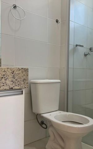 Apartamento para alugar com 60m², 1 quarto e sem vaga Apartamento para alugar com 60m², 1 quarto e sem vagaBanheiro