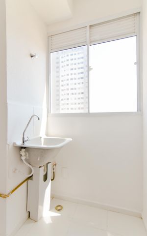 Apartamento para alugar com 45m², 2 quartos e sem vagaCozinha e Área de Serviço