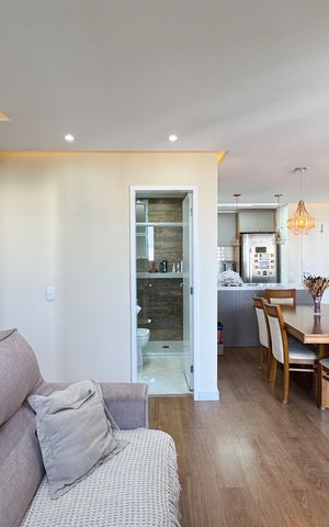 Apartamento à venda com 59m², 2 quartos e 1 vaga Apartamento à venda com 59m², 2 quartos e 1 vagaSala de TV