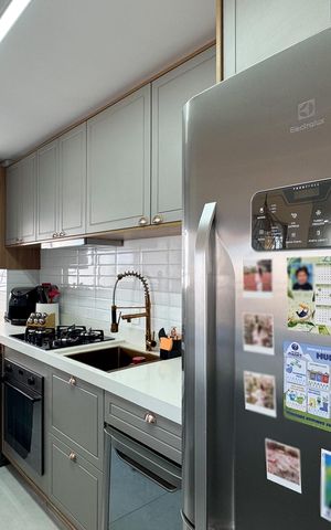Apartamento à venda com 59m², 2 quartos e 1 vaga Apartamento à venda com 59m², 2 quartos e 1 vagaCozinha