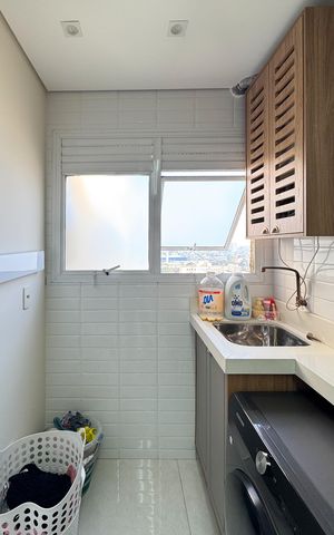 Apartamento à venda com 59m², 2 quartos e 1 vaga Apartamento à venda com 59m², 2 quartos e 1 vagaÁrea de Serviço