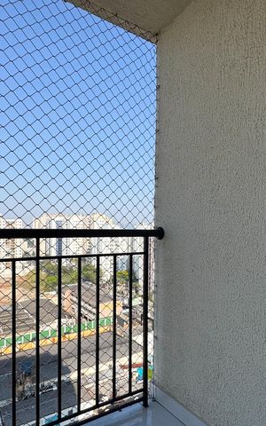 Apartamento à venda com 59m², 2 quartos e 1 vaga Apartamento à venda com 59m², 2 quartos e 1 vagaSacada