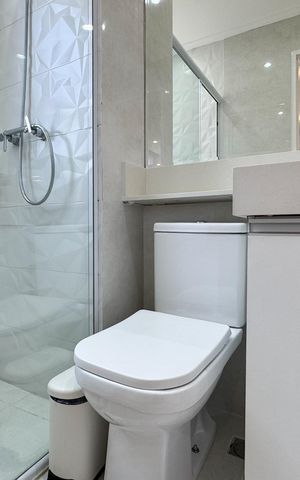 Apartamento à venda com 59m², 2 quartos e 1 vaga Apartamento à venda com 59m², 2 quartos e 1 vagaBanheiro - Suíte
